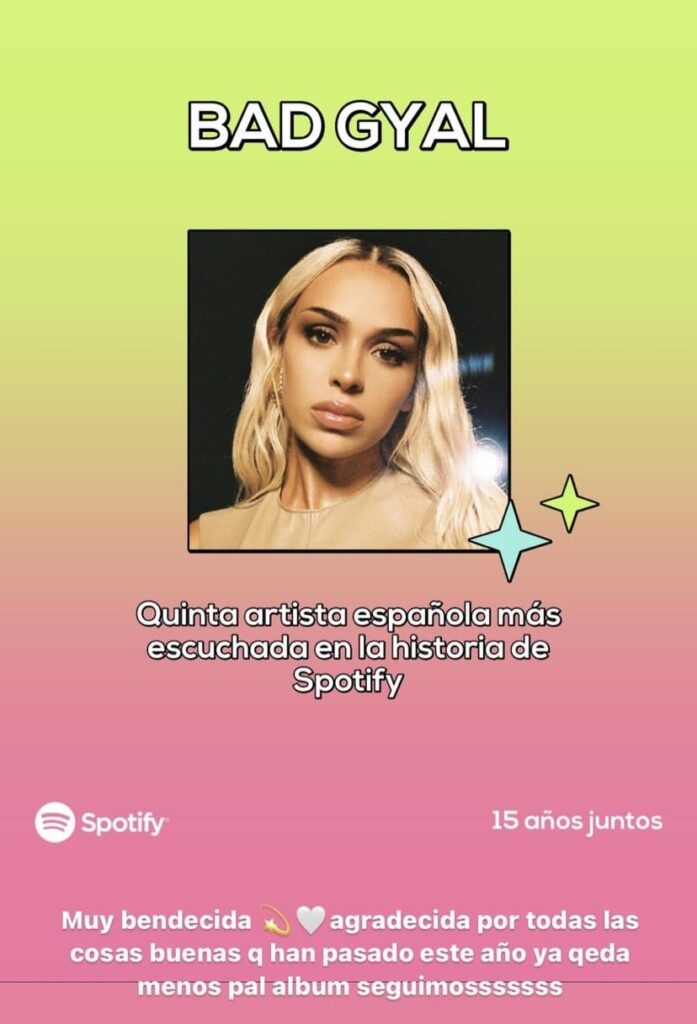 bad gyal spotify