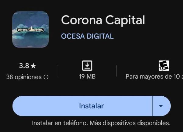 app corona capital