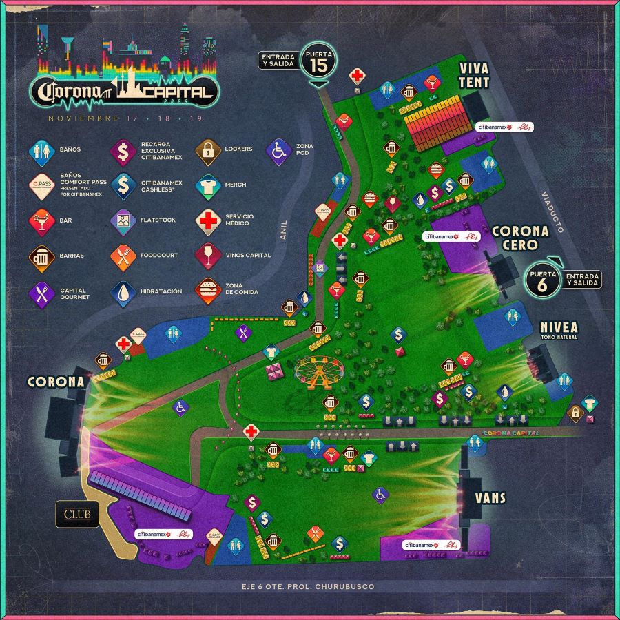 mapa corona capital