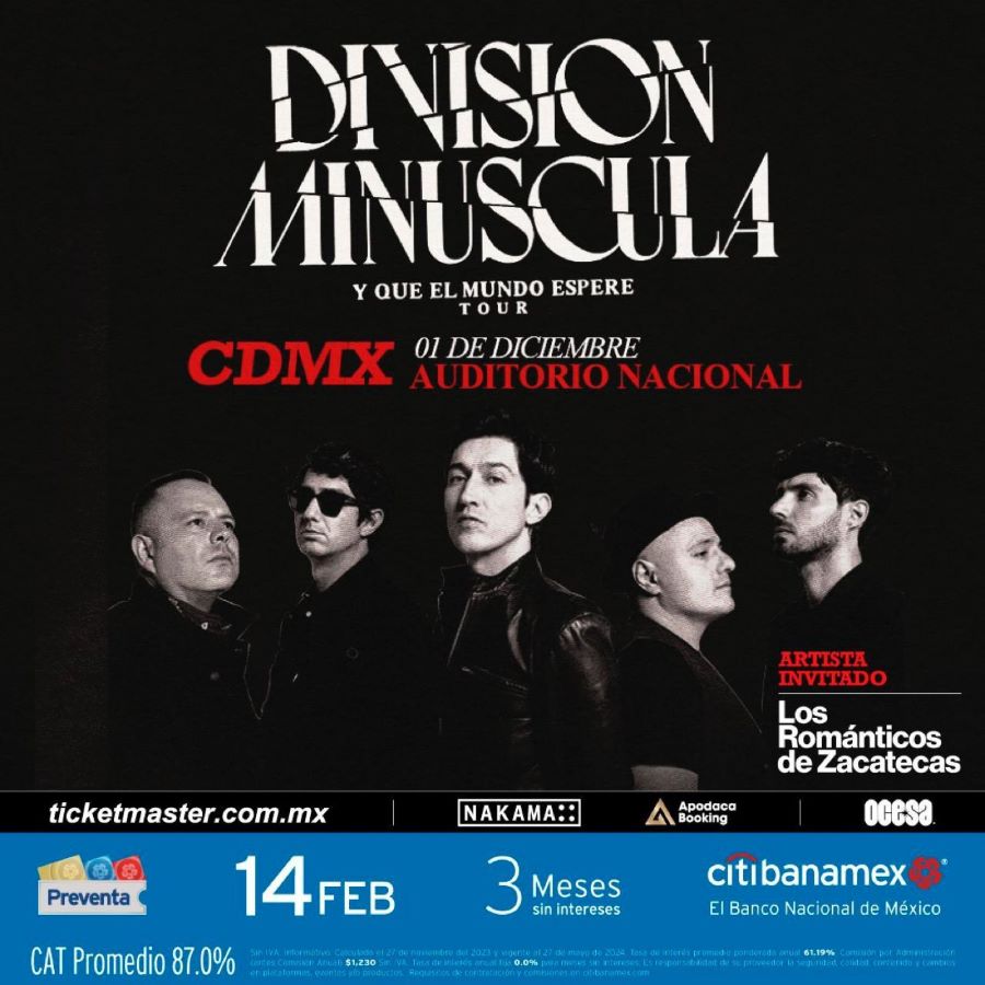 división minúscula auditorio