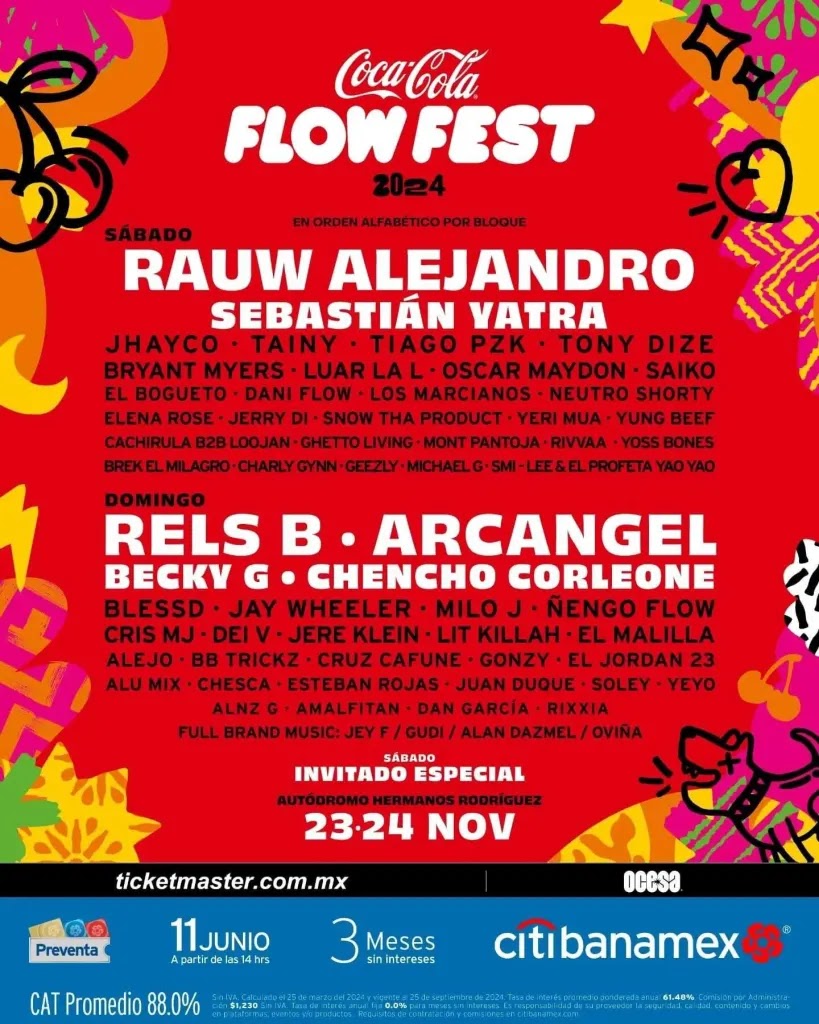 cartel flow fest coca cola