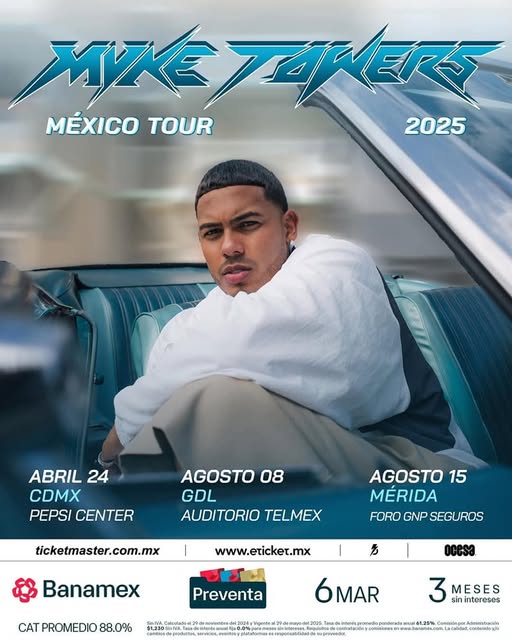 myke towers cdmx pepsi center