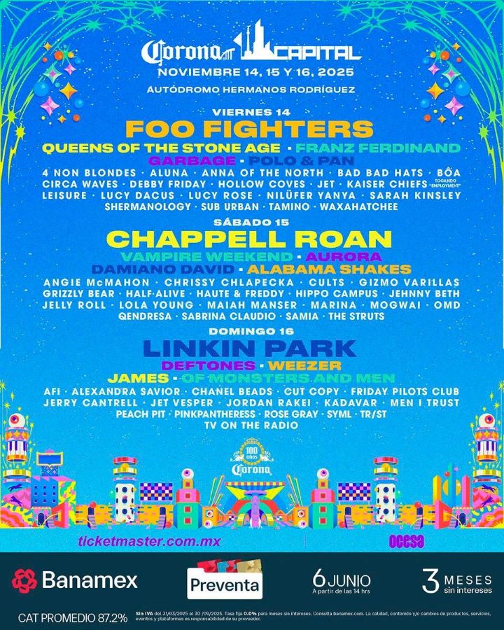 corona capital 2025