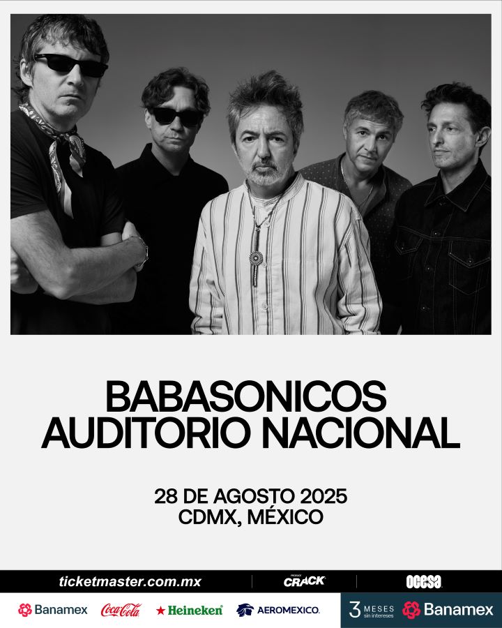 babasonicos auditorio nacional flyer