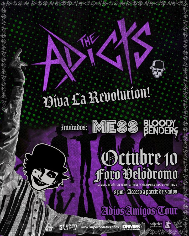 the adicts velodromo flyer 2025