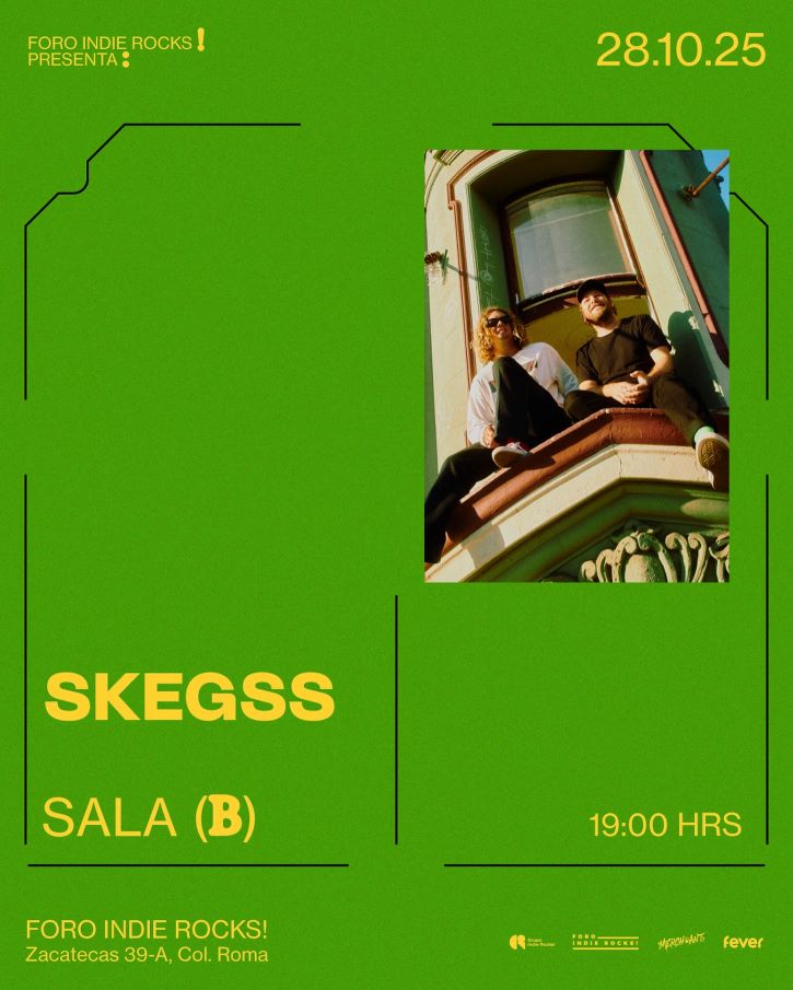 skegss indie rocks 28 octubre 2025 