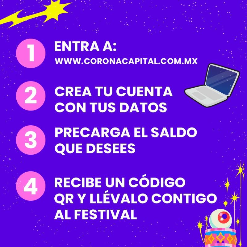 cashless corona capital 2