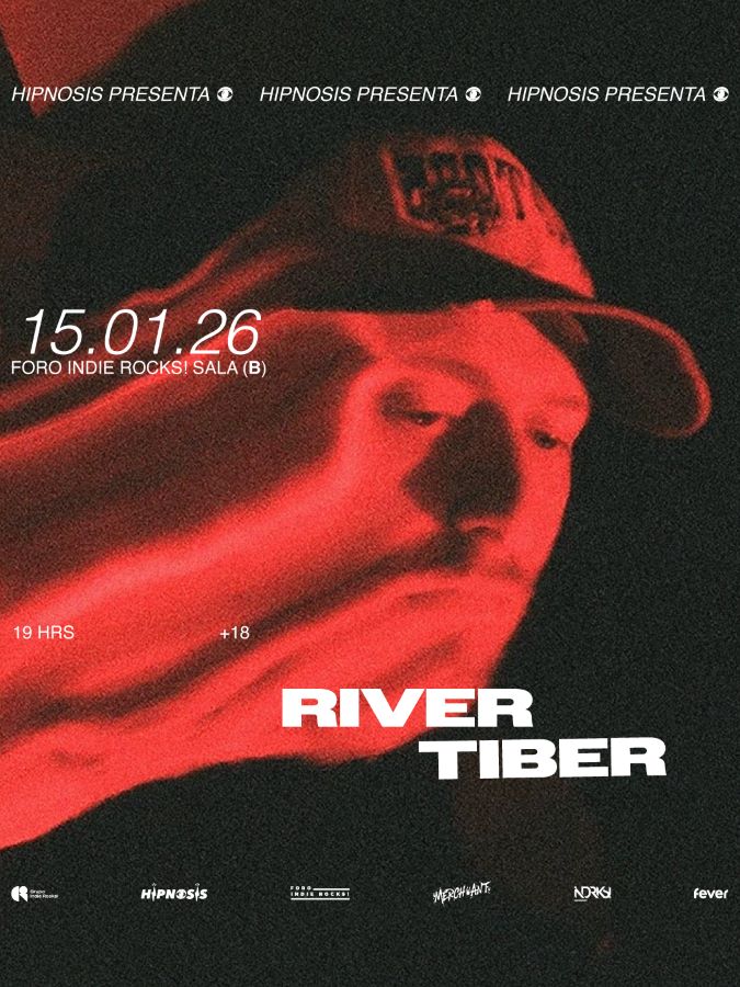 river tiber cdmx foro indie rocks enero 2026 flyer