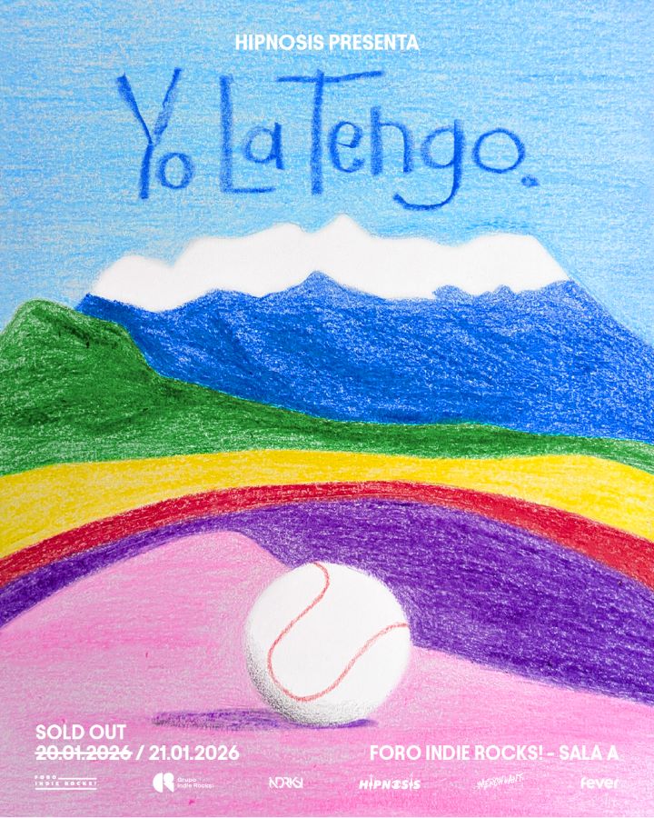 yo la tengo foro indie rocks enero cdmx concierto flyer cartel noise 