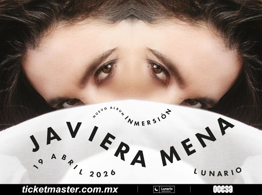 Javiera Mena México, Lunario 2026, electropop latino, conciertos abril CDMX