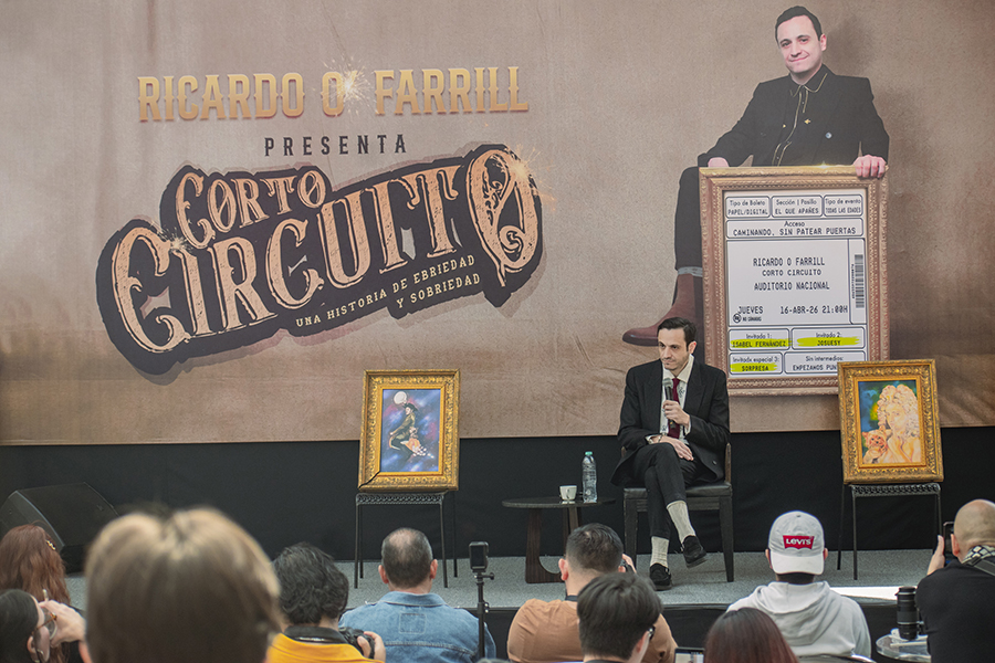 ricardo ofarrill comedia stand up corto circuito auditorio nacional abril 16 2026