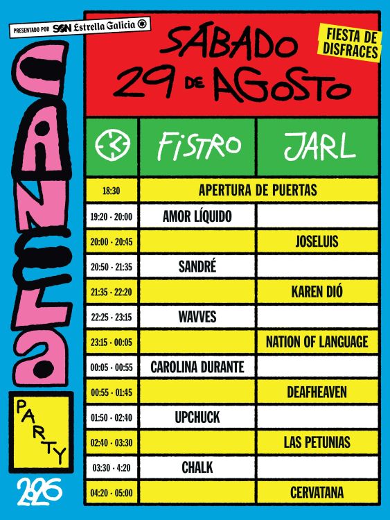 cartel-por-dias-Torremolinos-Malaga-festival-disfraces-Espana-boletos-Canela-Party-viajar-a-festivales-Espana-desde-Mexico-horarios
