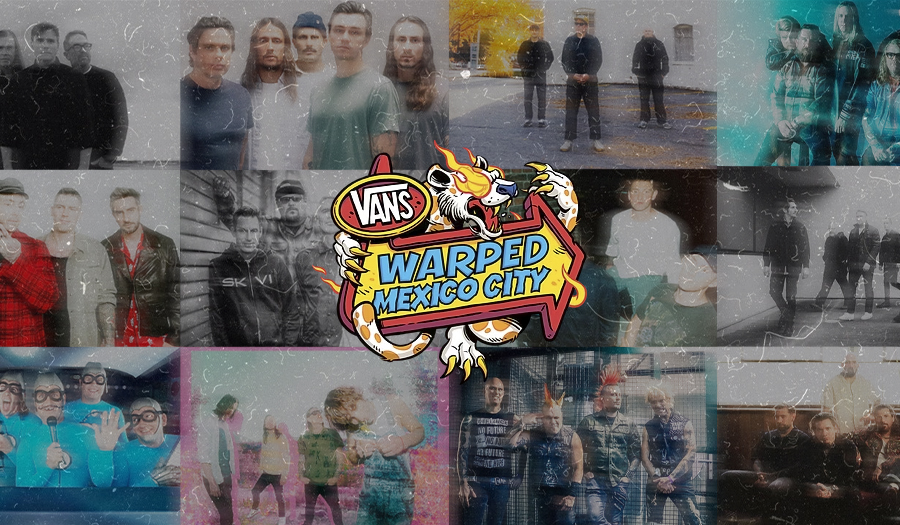 Vans Warped Tour México, Warped Tour CDMX, cartel Warped Tour, punk, emo, hardcore, festival 2026