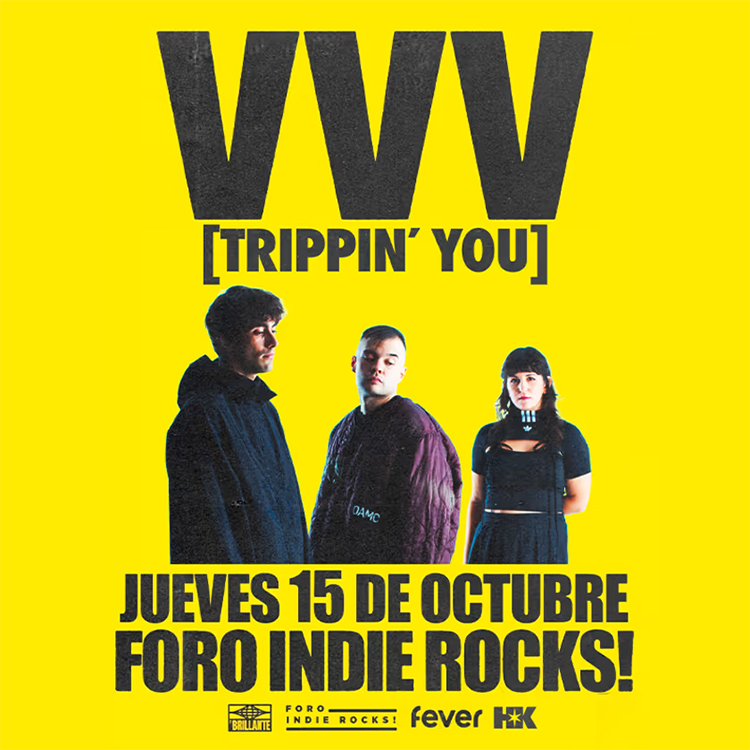 VVV [Trippin’You], Mecha Radio, VVV Trippin You CDMX, Foro Indie Rocks, electrónica española, conciertos octubre 2026, música independiente española, cyberpunk. Copiar